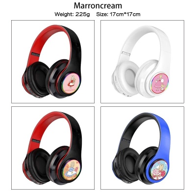 Marroncream wireless bluetooth stereo support card earphone headphones