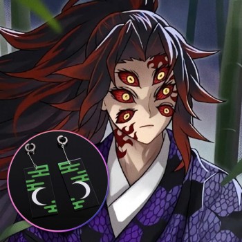 Demon Slayer Kokushibo anime Ear Clips