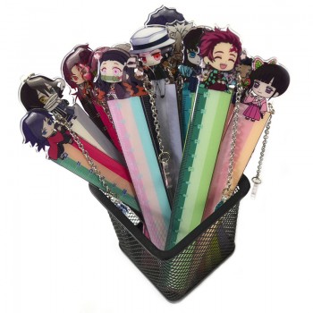 Demon Slayer anime acrylic rulers