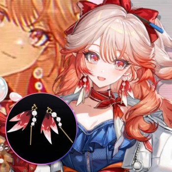 Arknights Yao Cosplay Earrings Ear Clip