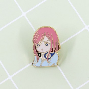 The Quintessential Quintuplets‌ Alloy Enamel Badges Brooch Pins
