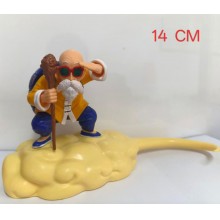 14cm Dragon Ball somersault cloud Master Roshi fig...