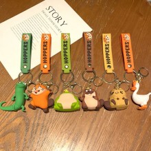 Hoppers anime figures doll key chains
