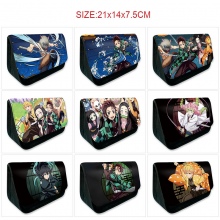 Demon Slayer triangle pen bag pencil case
