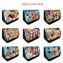 One Piece triangle pen bag pencil case