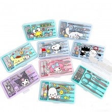Sanrio Melody kitty Cinnamoroll Kuromi Nail Clipper Combo Set