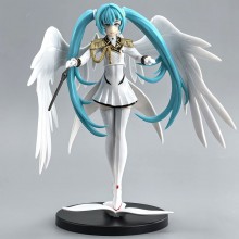 20.5cm Gundam Hatsune Miku anime figure(OPP bag)