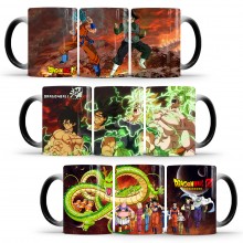 Dragon Ball Z Heating Color Changing Ceramic Cups Mugs