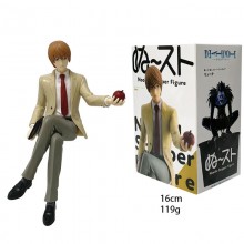 16cm Death Note Light Yagami sitting anime figure