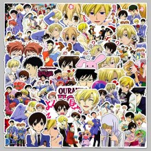 50pcs Ouran High School Host Club waterproof stickers set