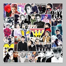 50pcs Bigbang star waterproof stickers set