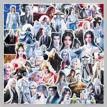 50pcs Renegade Immortal anime waterproof stickers set