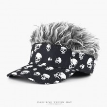 Breathable Sun Hat Skull Head Baseball Cap