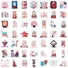 50pcs Darling in the FranXX waterproof stickers se...