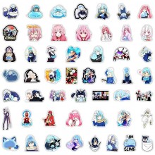 50pcs Tensei shitari slime anime waterproof sticke...