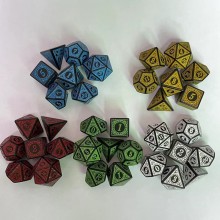 7Pcs/set Dungeons and Dragons Acrylic Double-Color...