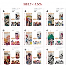 My Hero Academia anime frosted glass cups 350ml/45...