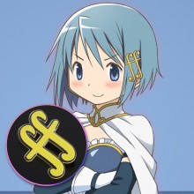 Puella Magi Madoka Magica Miki Sayaka Hair Clip Hairpin
