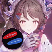 Arknights Eyjafjalla Hair Clip Hairpin