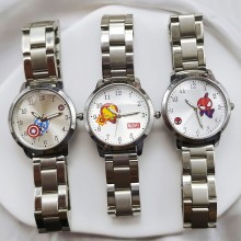 Spider Man Iron Man Captain America Steel Belt Wat...
