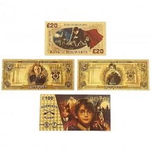 Harry Potter coin gold banknotes bills(price for 1pcs)