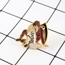 Angels of Death Alloy Enamel Badges Brooch Pins