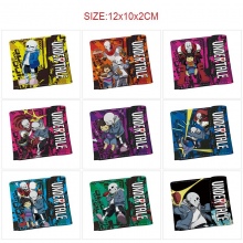 Undertale game snap wallet buckle purse
