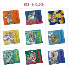Tom and Jerry cat anime snap wallet buckle purse