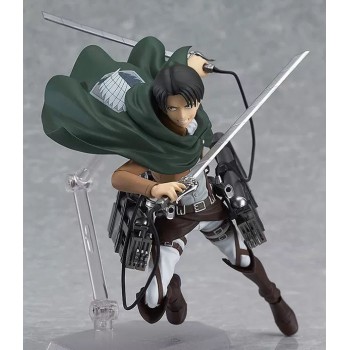 15cm Attack on Titan Levi anime figure Figma 213#