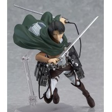 15cm Attack on Titan Levi anime figure Figma 213#