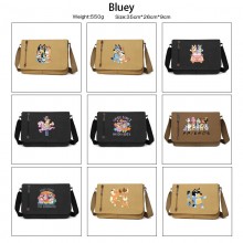 Bluey anime retro canvas messenger crossbody shoulder...
