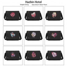 Hazbin Hotel anime retro canvas messenger crossbody shoulder bags